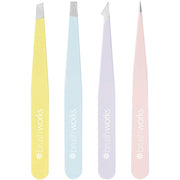 Brushworks The Complete Combination Tweezer Set (4 Pieces) - Loose 1